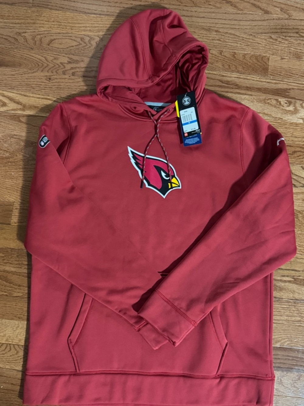 Under Armour Men's Cardinal Red Arizona Cardinals Hoodie